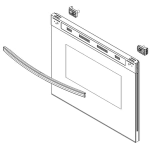 Range Oven Door Outer Panel Assembly DG94-04083A