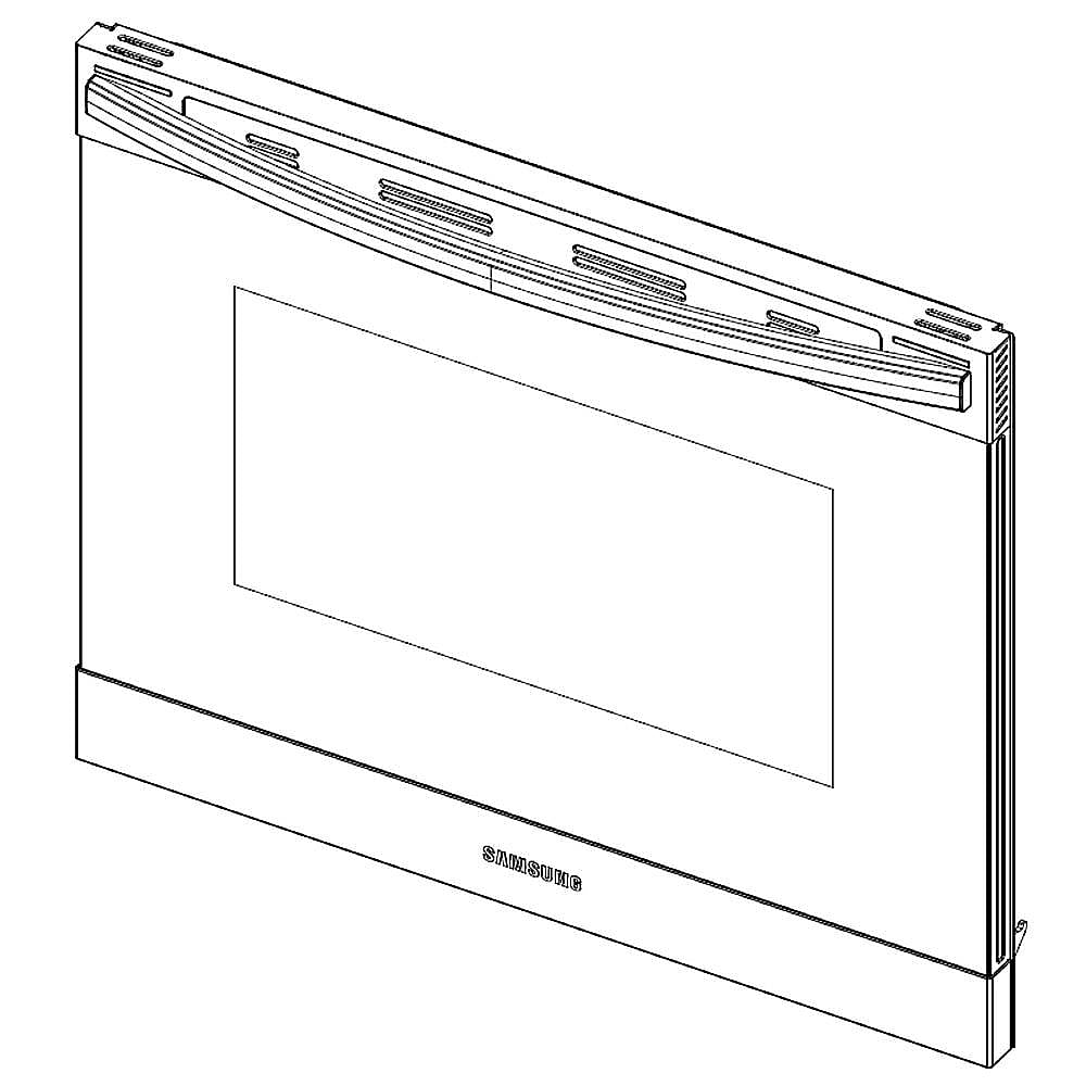 Part #dg94-04085A, Range Oven Door Assembly