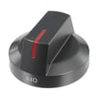 Range Surface Burner Knob for Samsung NX60A6311SG/AA-02 - Part DG94-04167M