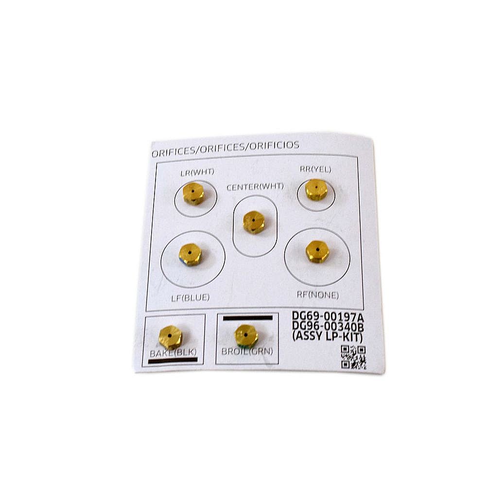 Part #dg96-00340B, Range Lp Conversion Kit / 6.00 x 3.00 x 1.00