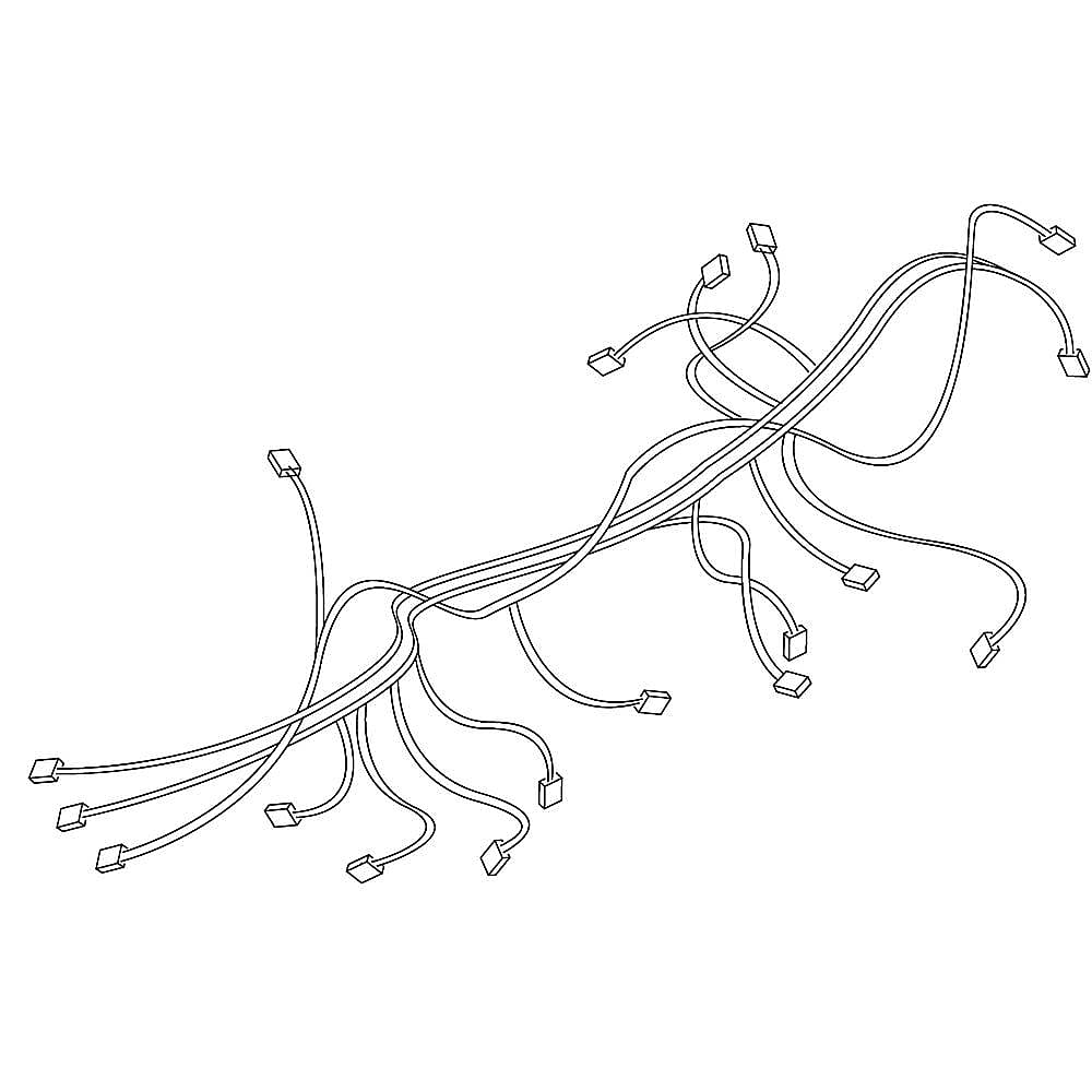 Part #dg96-00442A, Wire Harness / 10.39 x 8.19 x 3.31