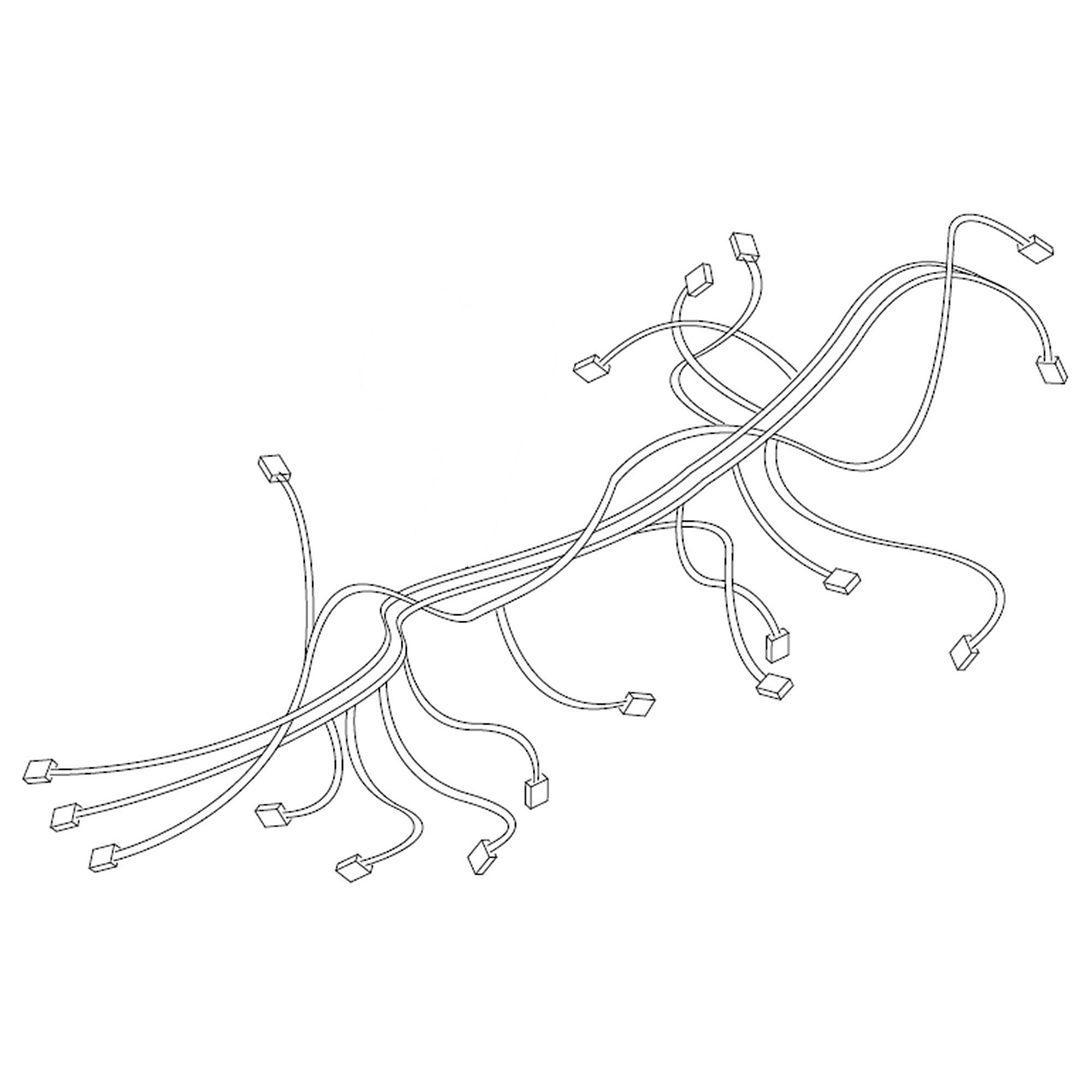 Part #dg96-00488A, Cooktop Wire Harness