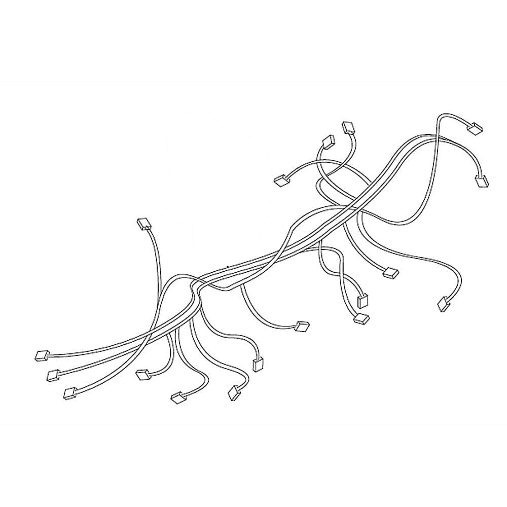 Part #dg96-00494A, Cooktop Wire Harness