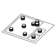 Range Surface Burner Orifice Kit for Samsung NX60T8511SS/AA-01 - Part DG96-00824A