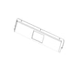 Range Touch Control Panel for Samsung NX60A6111SB/AA-00 - Part DG96-00850E