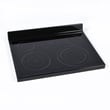 Range Main Top Frame Assembly (black) for Samsung FTQ387LWGX/XAA - Part DG97-00074F