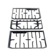 Range Surface Burner Grate Set for Samsung NX58M6630SS/AA-01 - Part DG98-01497B