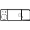 Dishwasher Detergent Dispenser Assembly DD59-01002A