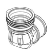 Elbow Hose for Samsung DW80B7070US/AA-00 - Part DD60-00008A