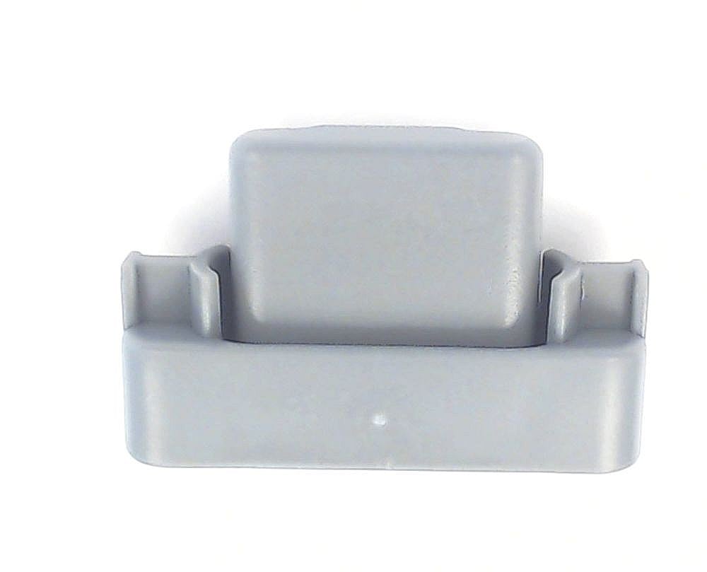 Part #dd61-00183A, Dishwasher Dishrack Slide Rail Stop / 2.17 x 1.38 x 0.87