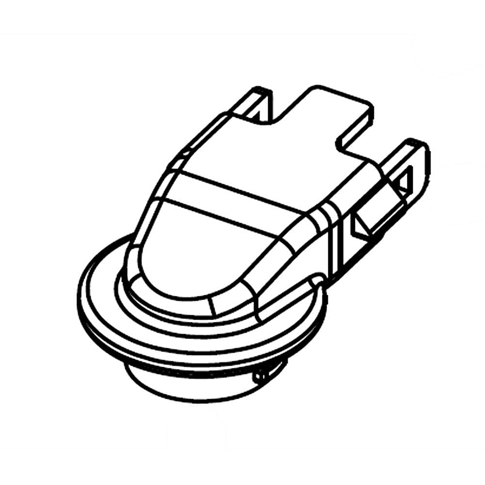 Part #dd61-00256A, Dishwasher Upper Spray Arm Retainer