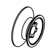 Bracket Roller (2) for Samsung DW80R9950UT/AA-00 - Part DD61-00550A