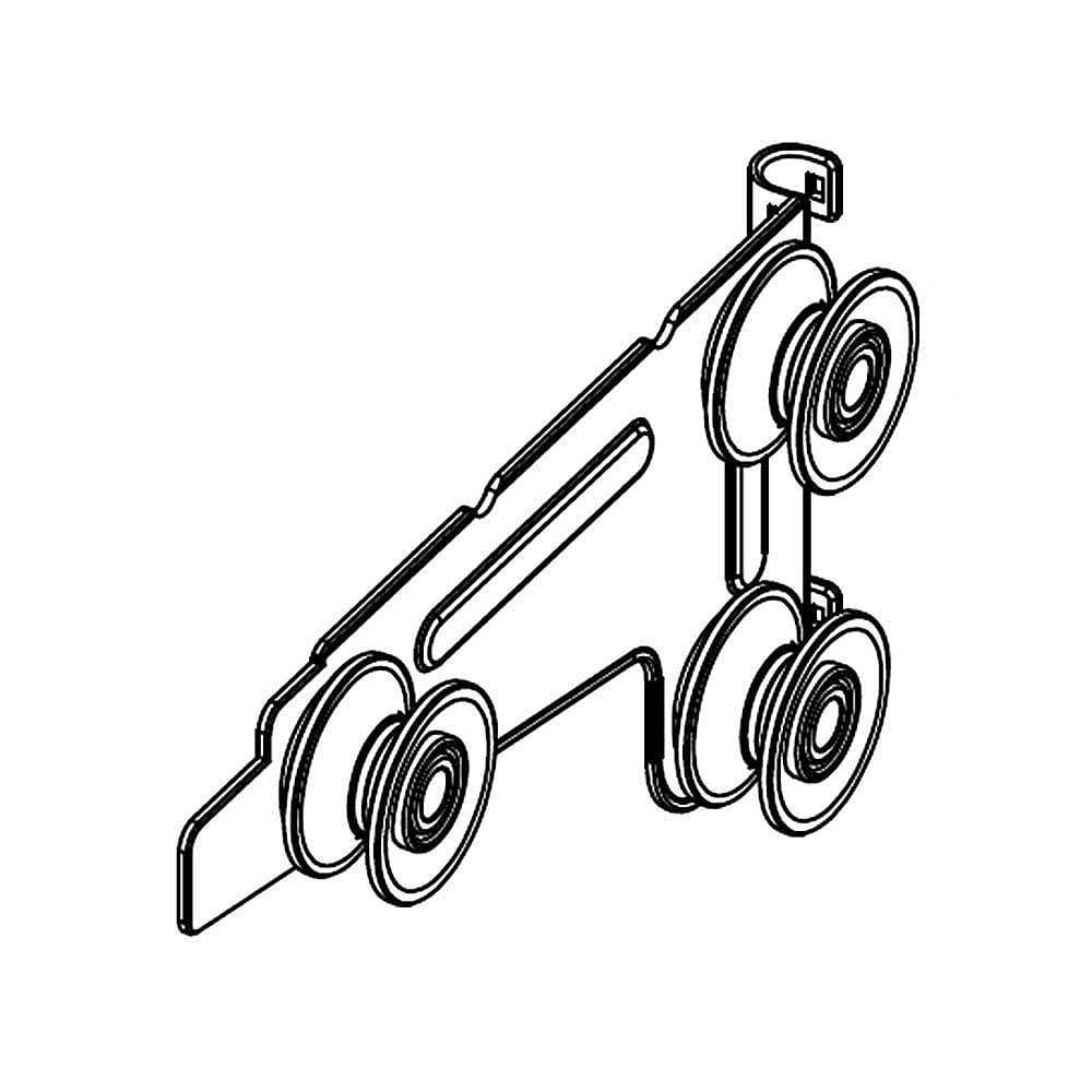 Part #dd61-00699A, Bracket Rail