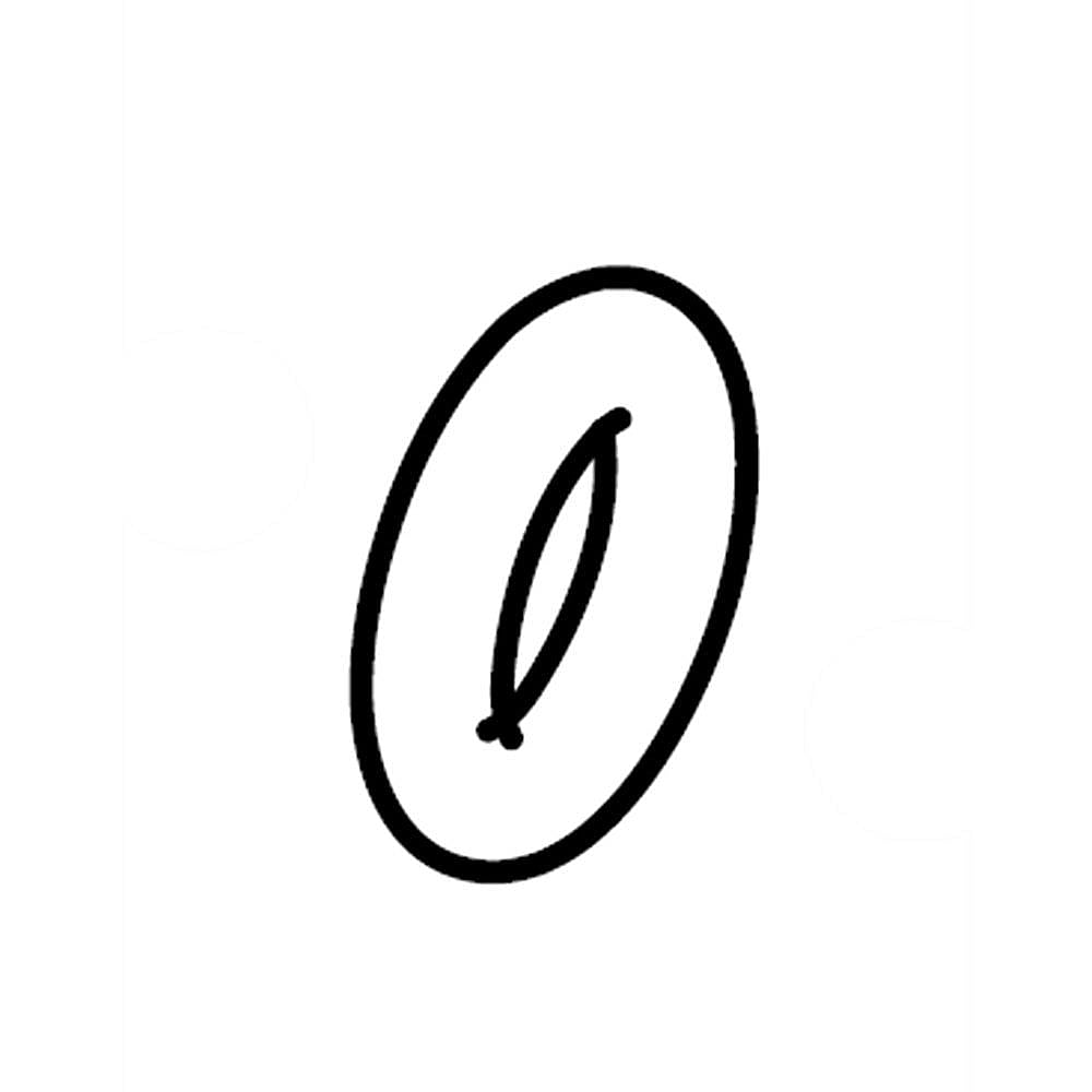 Part #dd62-00109A, Dishwasher Bracket Seal