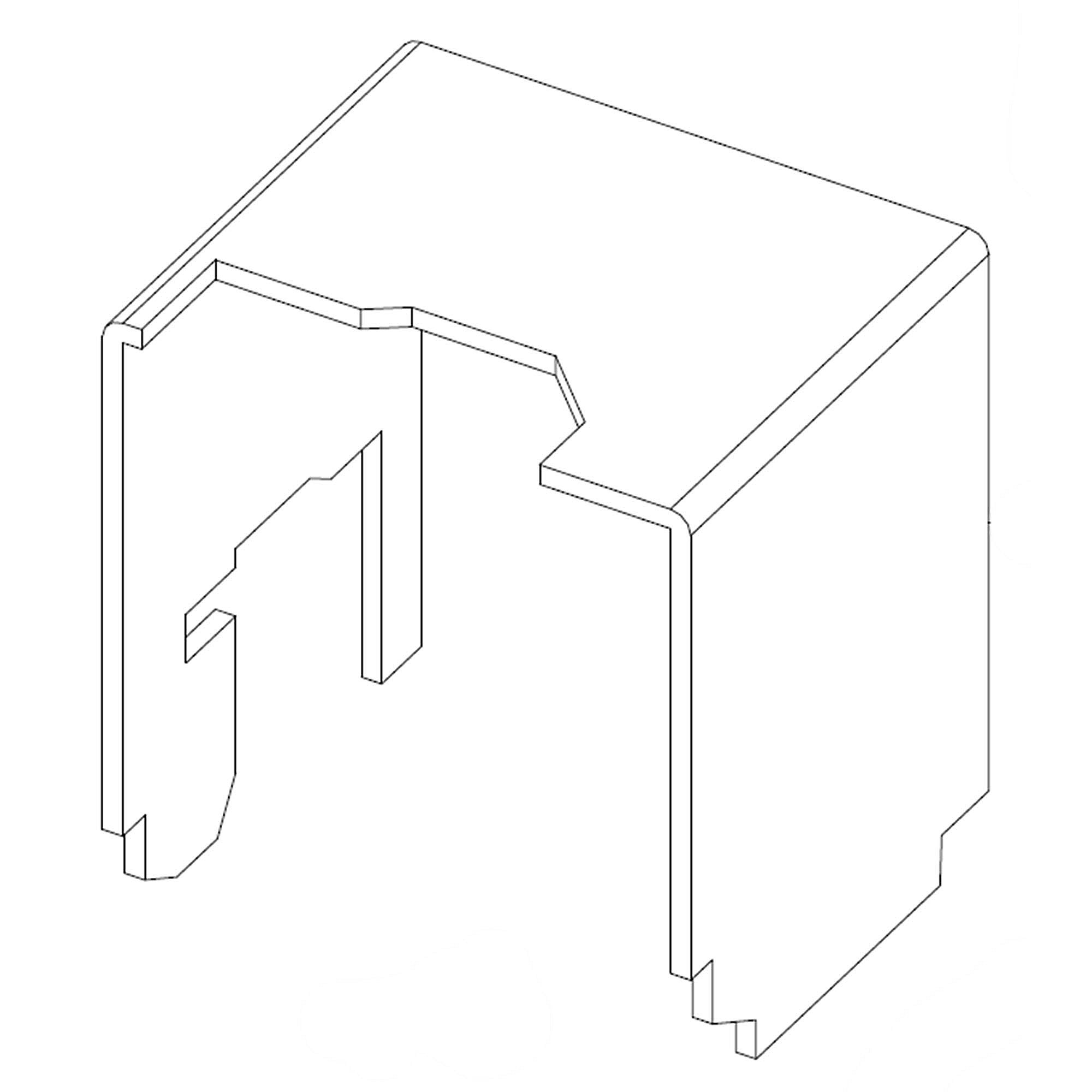 Part #dd63-00298B, Absorber-Top