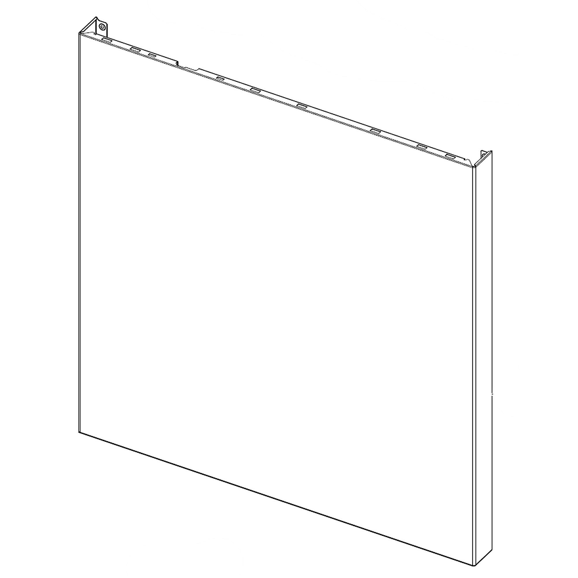 Part #dd64-00146H, Dishwasher Door Outer Panel