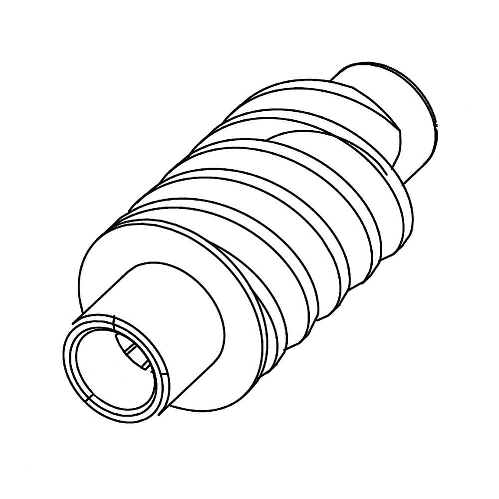 Part #dd66-00052A, Worm Gear