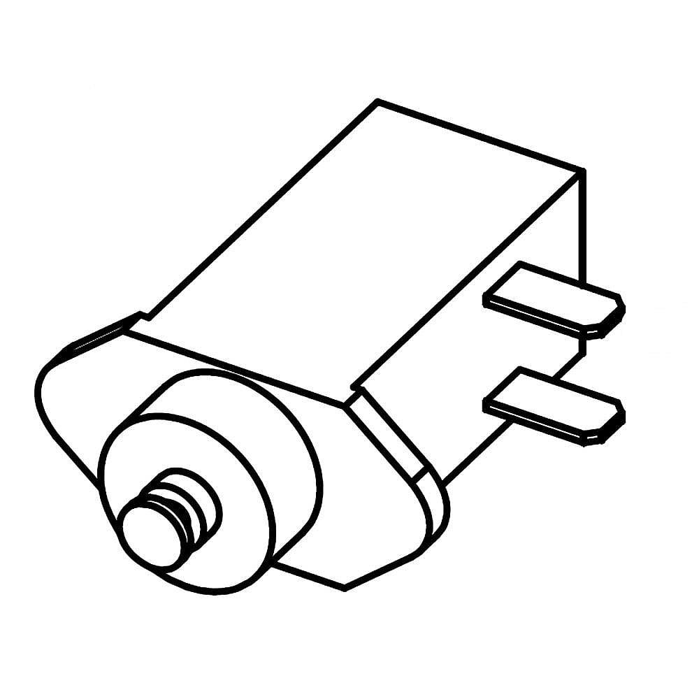 Part #dd66-00089A, Dishwasher Door Lock / 1.97 x 1.18 x 0.63