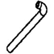 Dishwasher Sensor Hose for Samsung DW7933LRABB/AA-01 - Part DD67-00052A