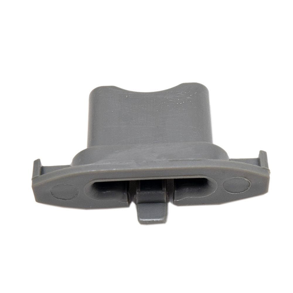 Part #dd81-01378A, Dishwasher Dishrack Slide Rail Stop / 4.00 x 2.75 x 0.50