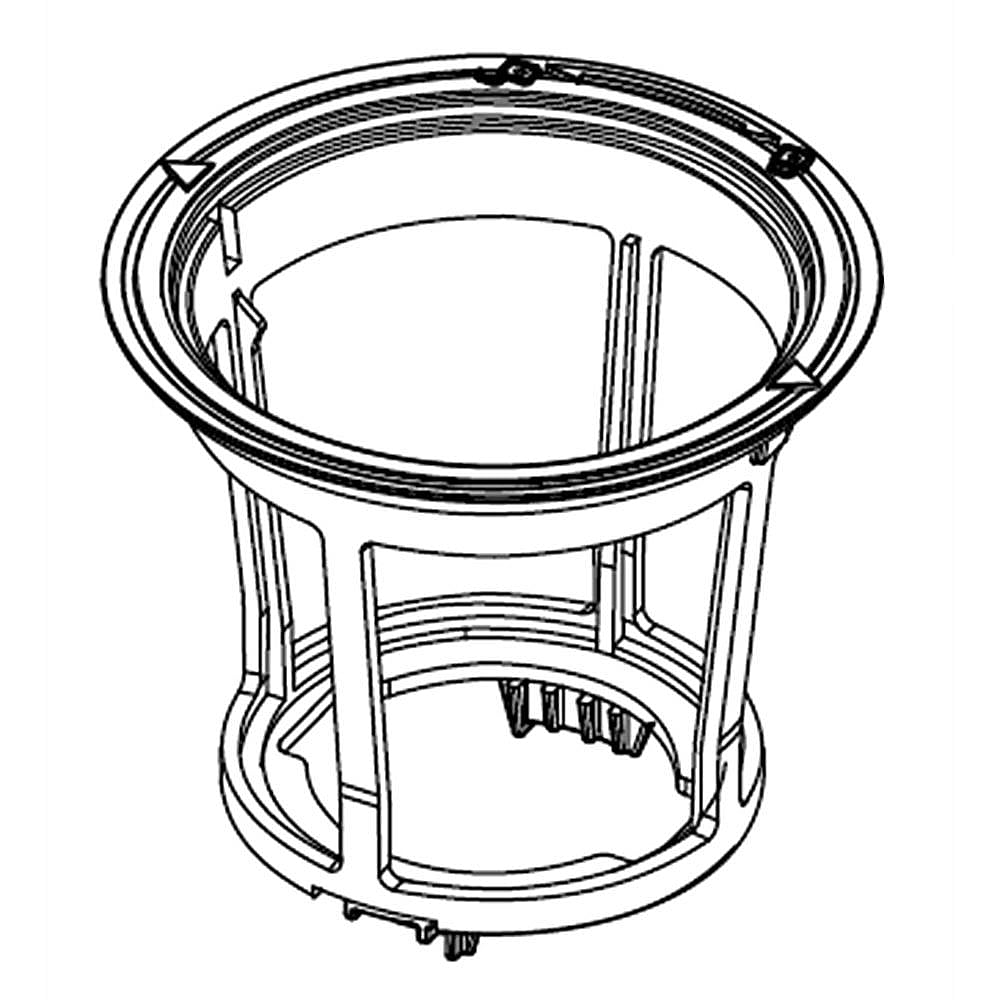 Part #dd81-02011A, Dishwasher Filter / 3.62 x 3.94 x 3.94