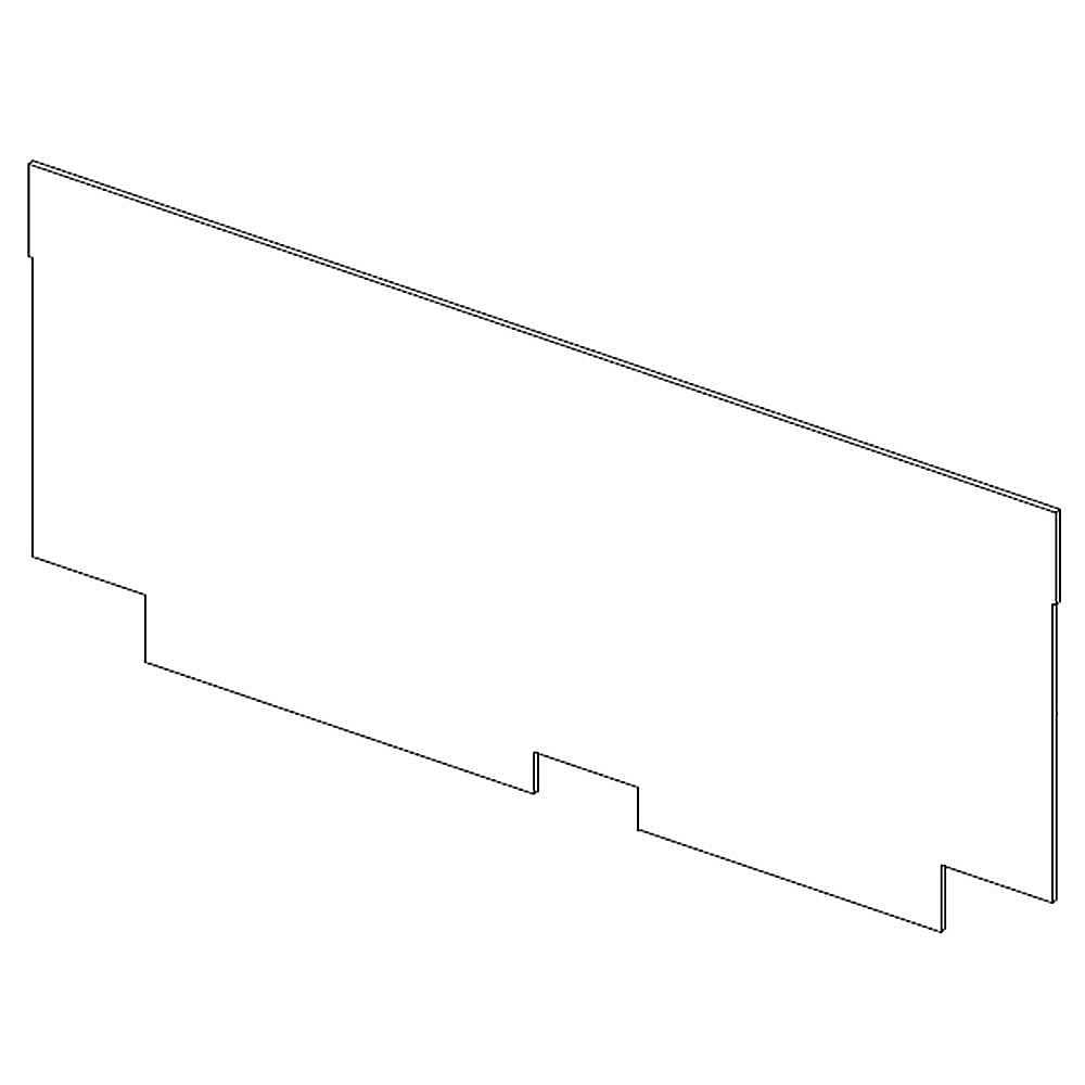 Part #dd81-02072A, Dishwasher Door Inner Panel Splash Guard