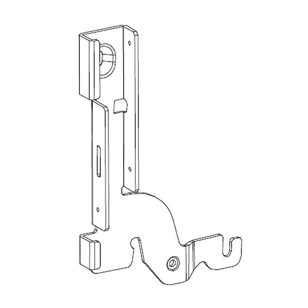 Samsung Part #dd81-02196A, A/s Door Link (L) | 7.09 x 5.12 x 0.75