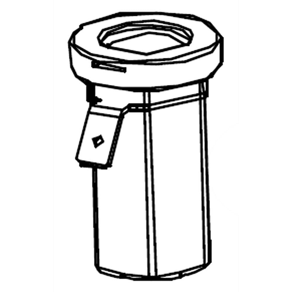 Part #dd81-02218A, Holder-Heater / 1.38 x 1.26 x 0.79