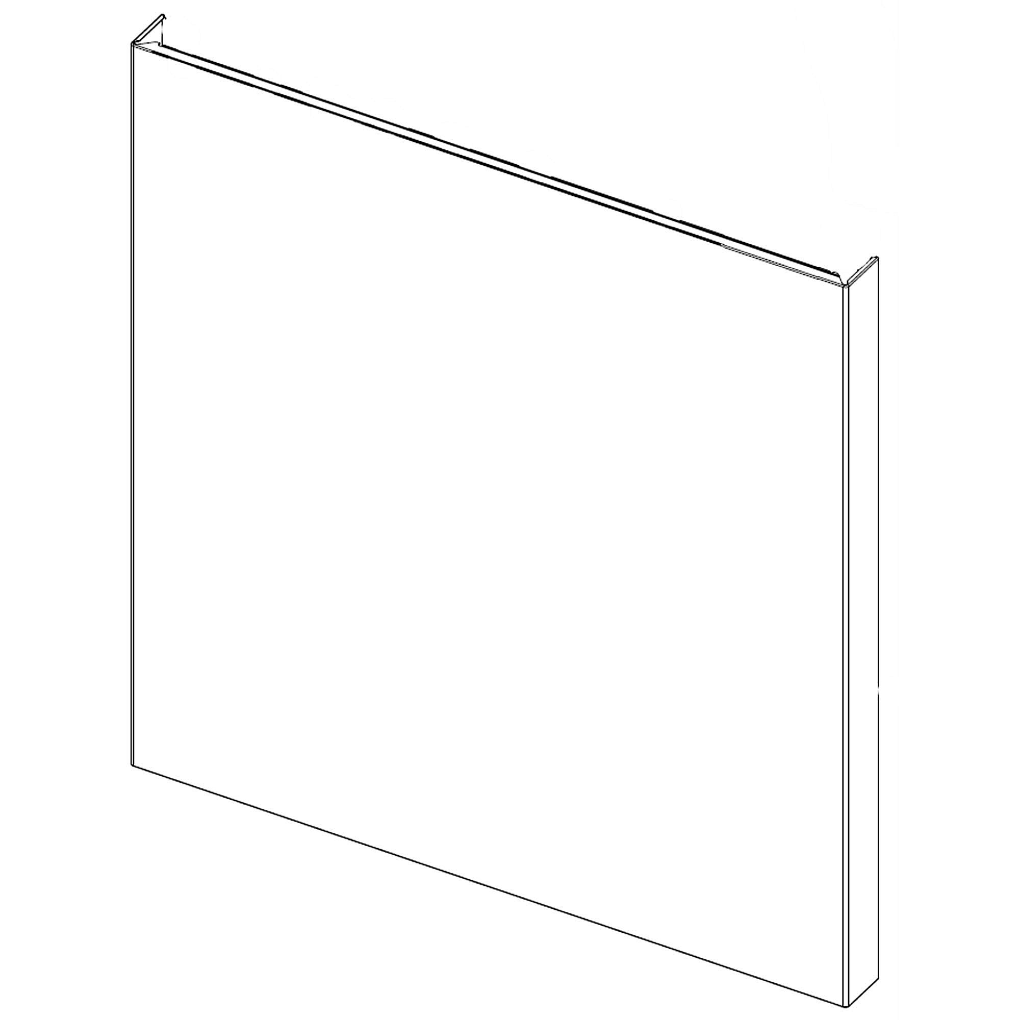 Part #dd81-02521A, Dishwasher Door Outer Panel