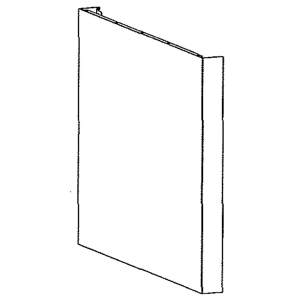 Part #dd81-02631A, Samsung Dishwasher Door Outer Panel / 26.38 x 10.24 x 33.07