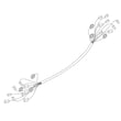 Dishwasher Wire Harness for Samsung DW80N3030UB/AA-00 - Part DD81-02637A