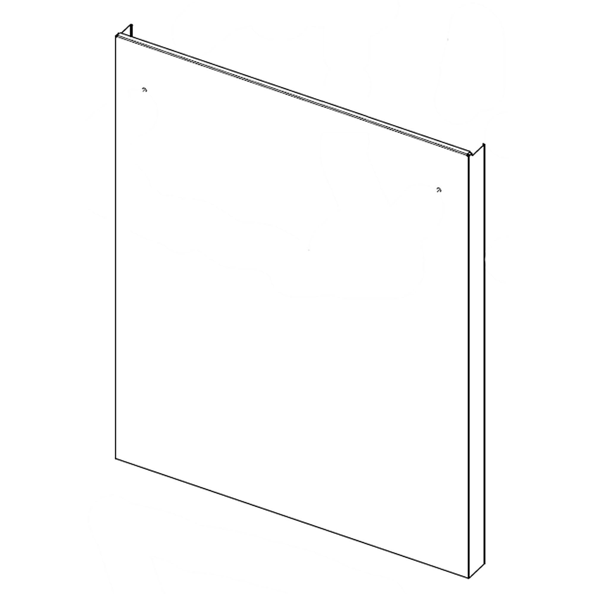 Part #dd81-02947A, Samsung Dishwasher Door Outer Panel