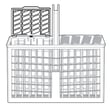 Dishwasher Silverware Basket DD82-01112A