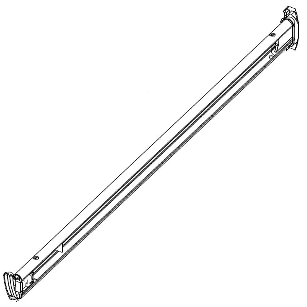 Part #dd82-01169A, Dishwasher Top Dishrack Slide Rail, Right