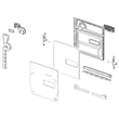 Dishwasher Door Inner Panel Assembly DD82-01326A