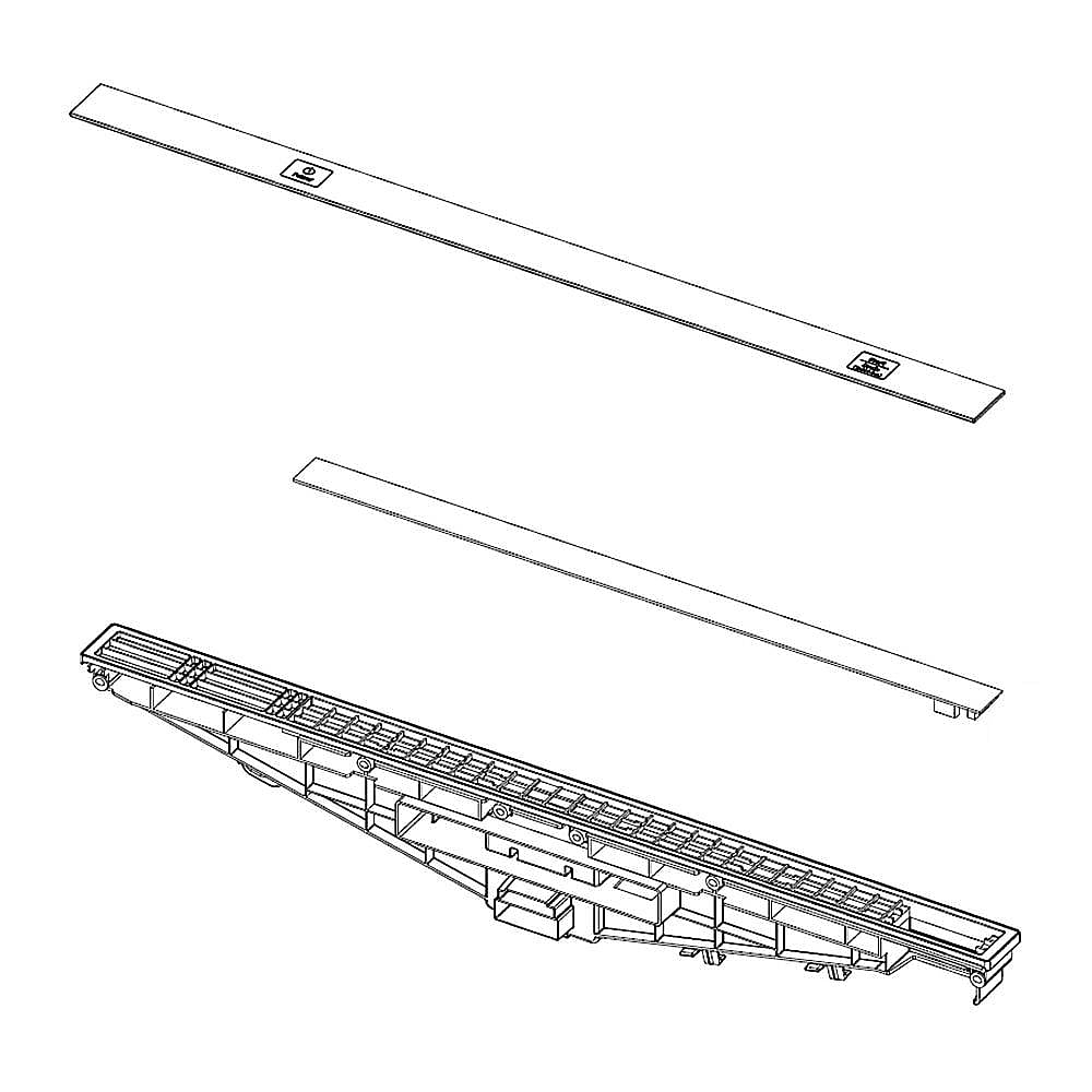 Part #dd82-01336D, Samsung Dishwasher Control Panel