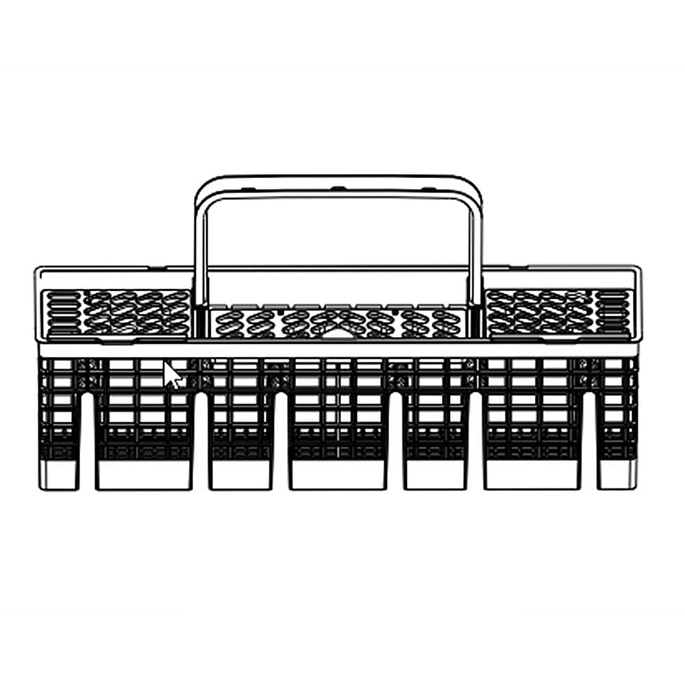 Samsung Part #dd82-01387A, Dishwasher Silverware Basket