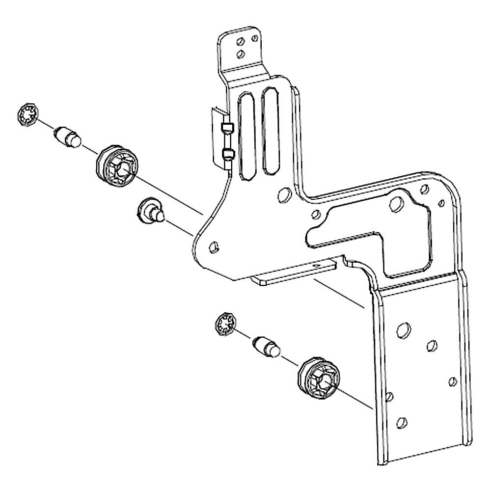 Part #dd82-01417A, Dishwasher Support Link