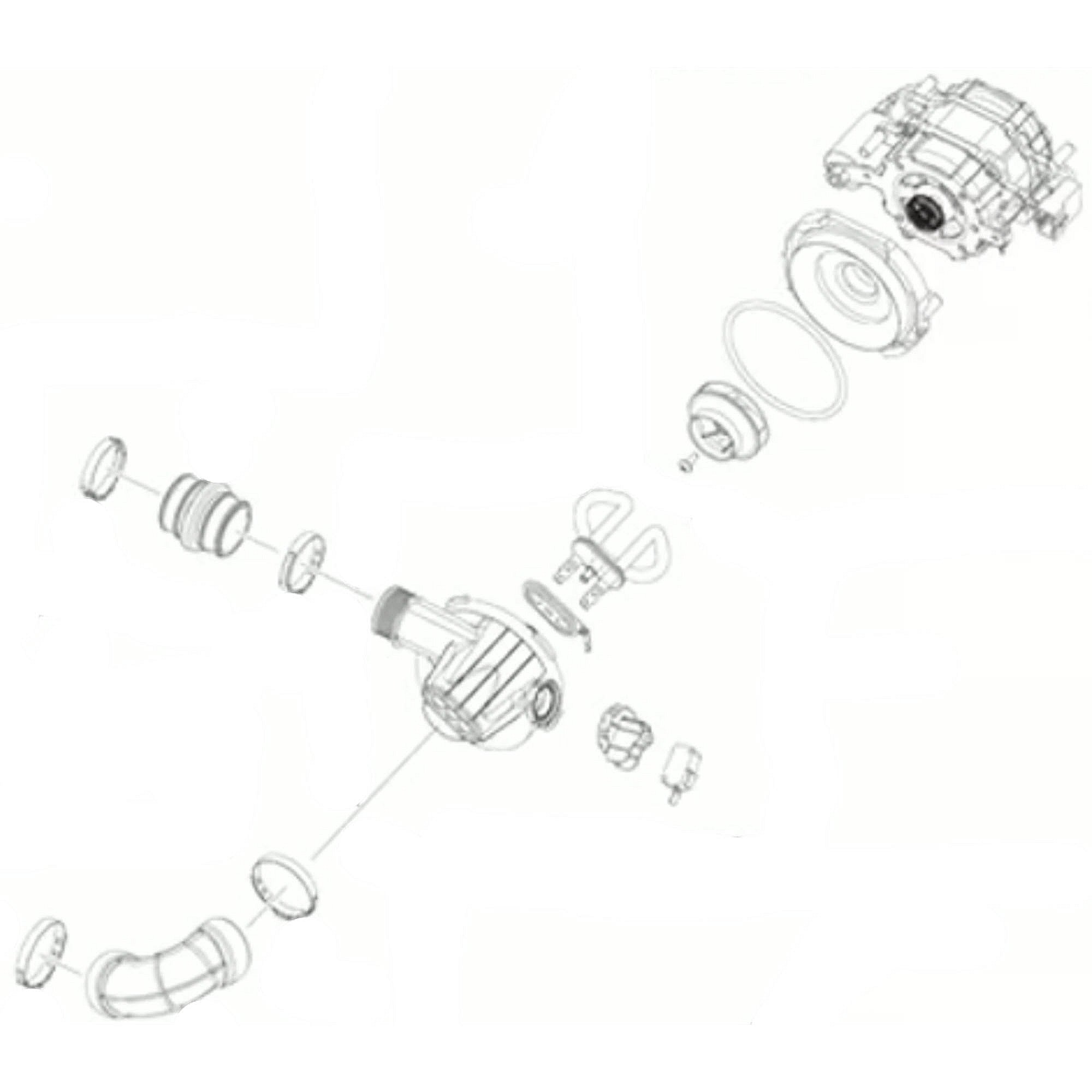 Part #dd82-01670A, Dishwasher Circulation Pump