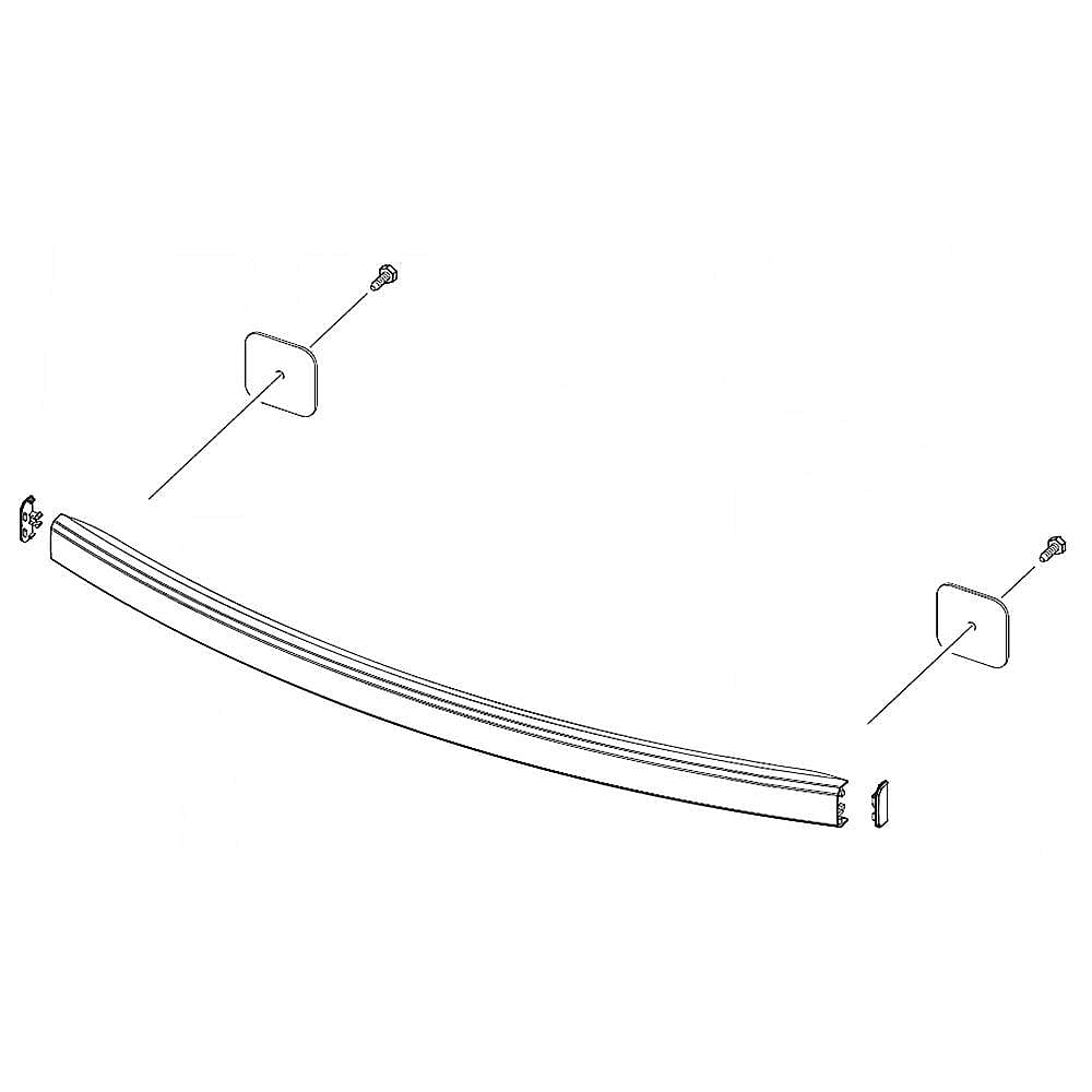 Part #dd82-01697C, Samsung Assy-Handle Door