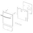 Samsung Assy-door Outer for Samsung DW80R5061UT/AA-00 - Part DD82-01750A
