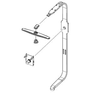 Dishwasher Manifold And Spray Arm Assembly DD82-01751A