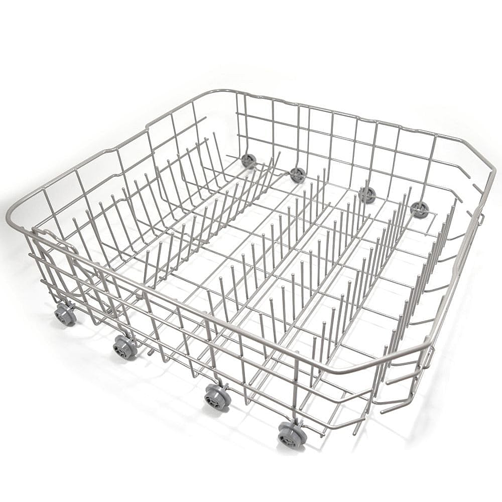 Part #dd94-01011A, Dishwasher Dishrack Assembly, Lower / 11.50 x 23.31 x 24.41