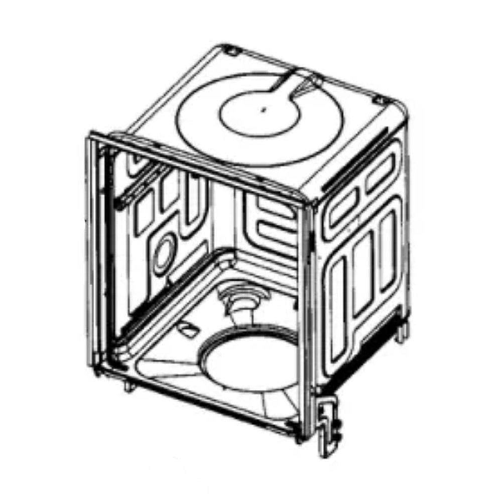 Part #dd94-01034A, Dishwasher Tub Assembly / 35.00 x 27.56 x 35.83