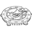 Dishwasher Sump Cover for Samsung DMR77LHS/XAA-00 - Part DD97-00134A