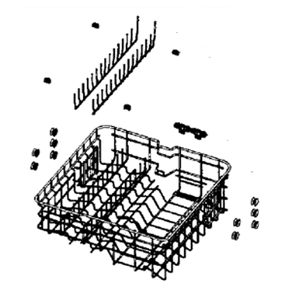 Samsung Part #dd97-00172A, Basket-Upp