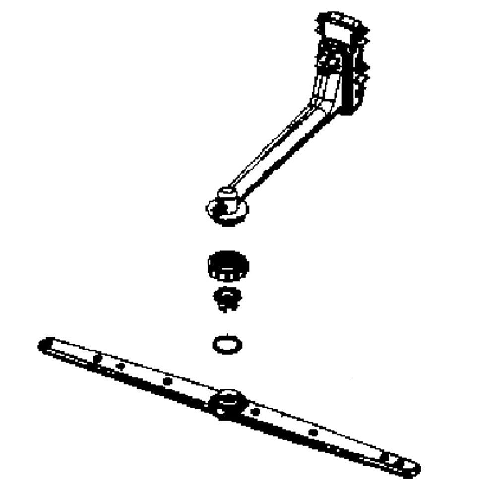 Dishwasher Spray Arm and Manifold Assembly