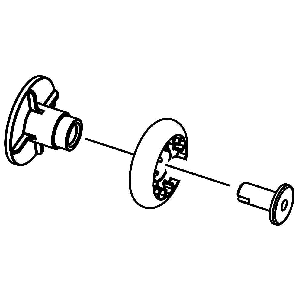 Part #dd97-00194A, Dishwasher Roller / 0.87 x 0.87 x 0.20