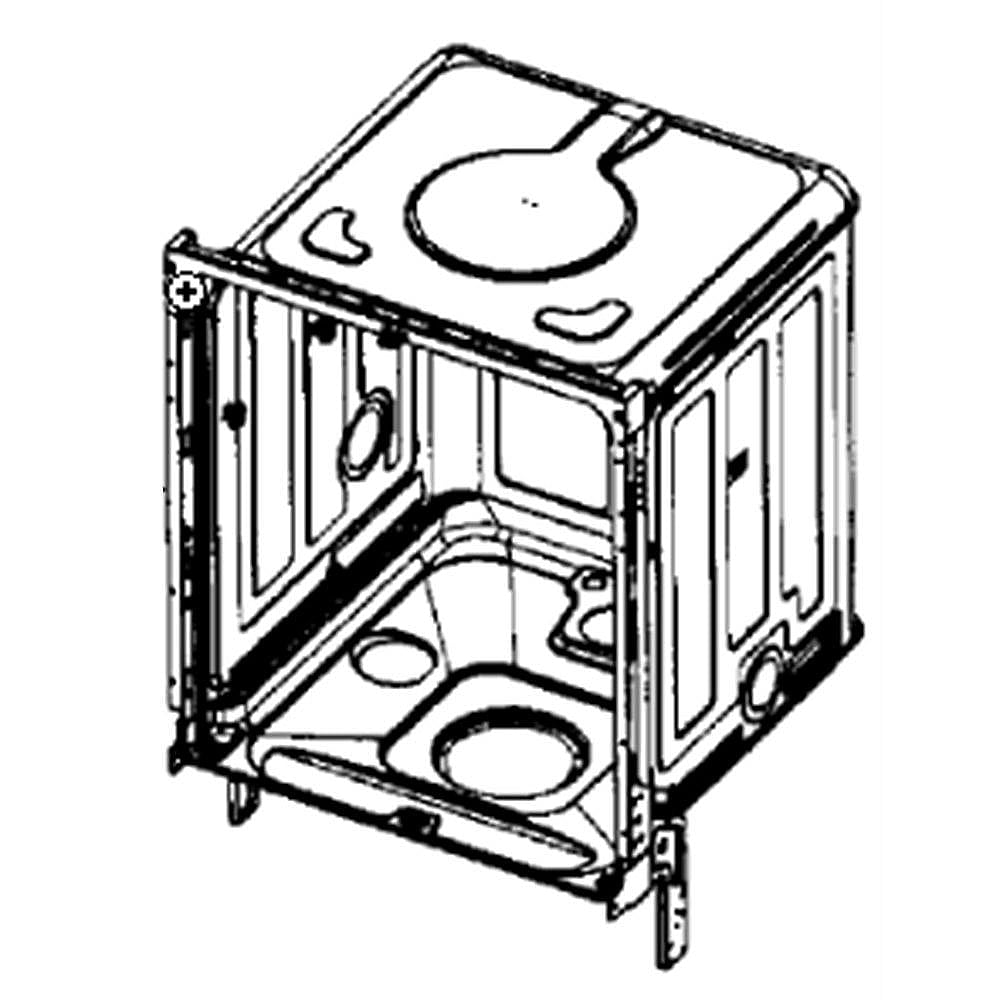 Part #dd97-00198D, Tub / 37.00 x 24.00 x 31.00