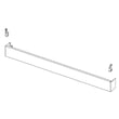 Dishwasher Control Panel Fascia for Samsung DW80R9950US/AA-01 - Part DD97-00407K
